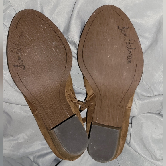 Brown Sam Edelman Ankle Boots - Picture 3 of 3